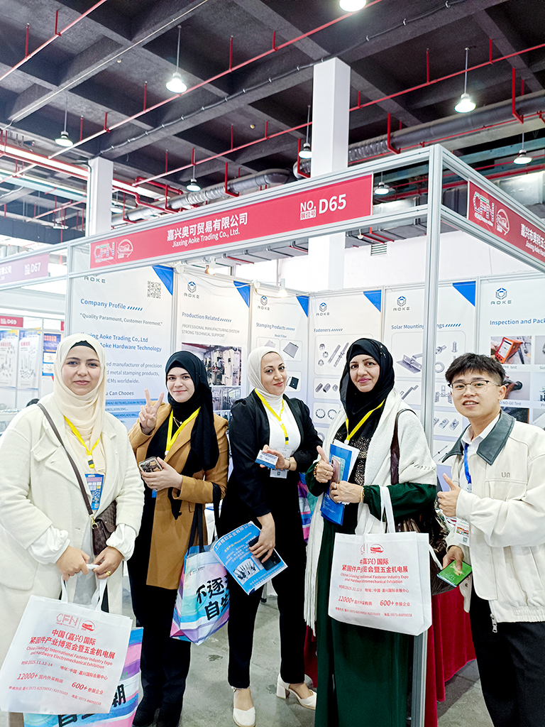 De China (Jiaxing) Fastener Expo 2025 is met succes afgesloten!