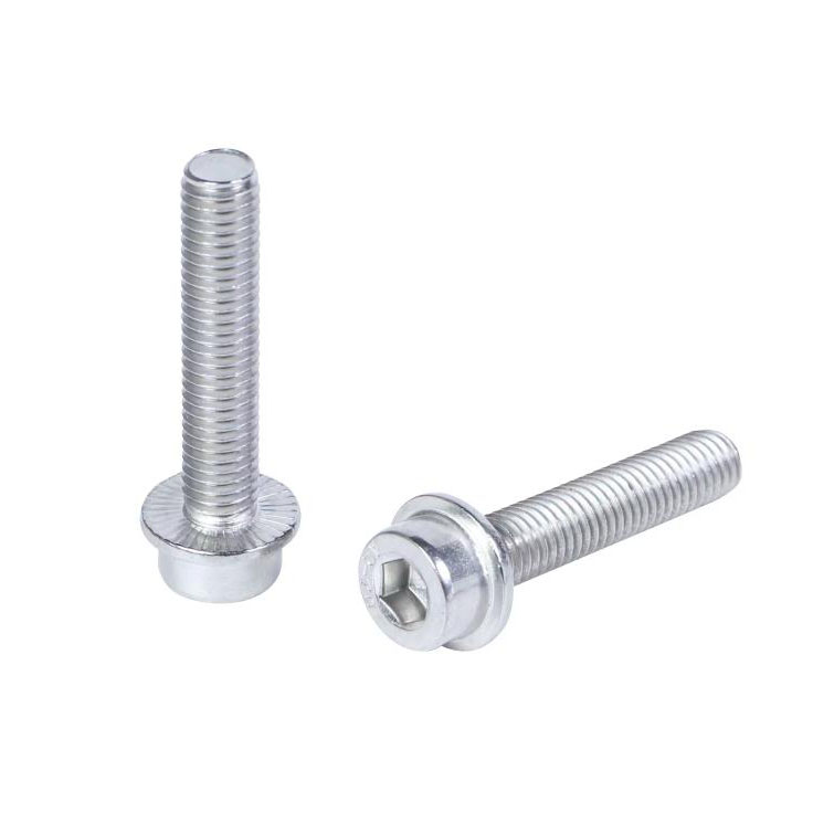 DIN251 Zeskantkop met gekartelde flensschroeven