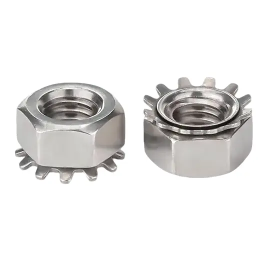 KEPS -slotmoer met externe tand wasmachine k moer