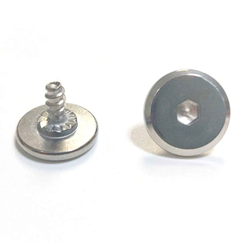 Grote platte kop zeskantige onderzetterschroef voor thermische beker